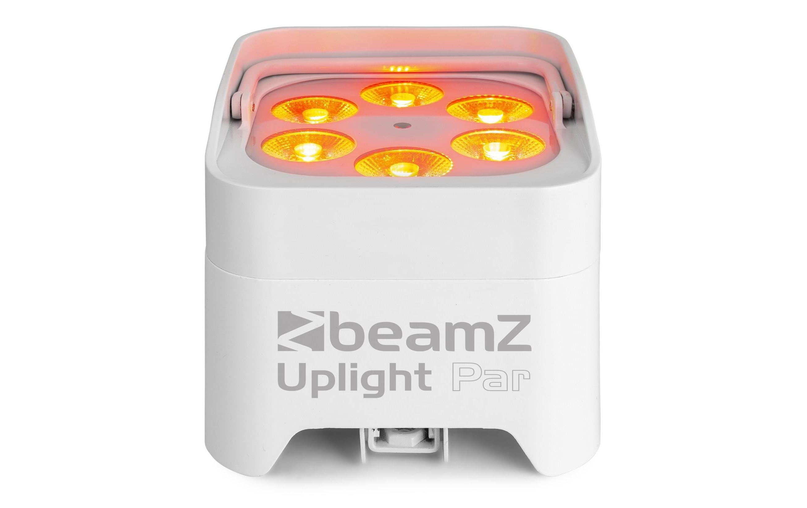 BeamZ Bodenstrahler BBP96SW Uplight Par Weiss