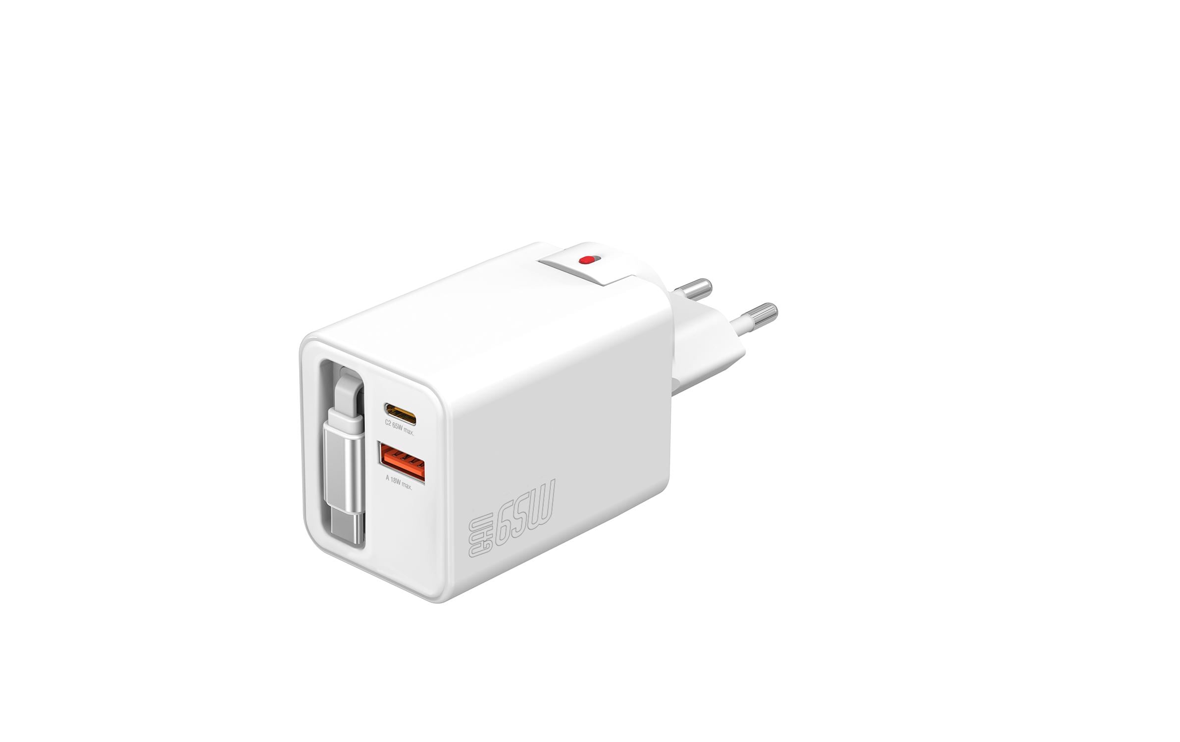 4smarts USB-Wandladegerät Flex Jojo Weiss 4smarts USB-Wandladegerät Flex Jojo Weiss