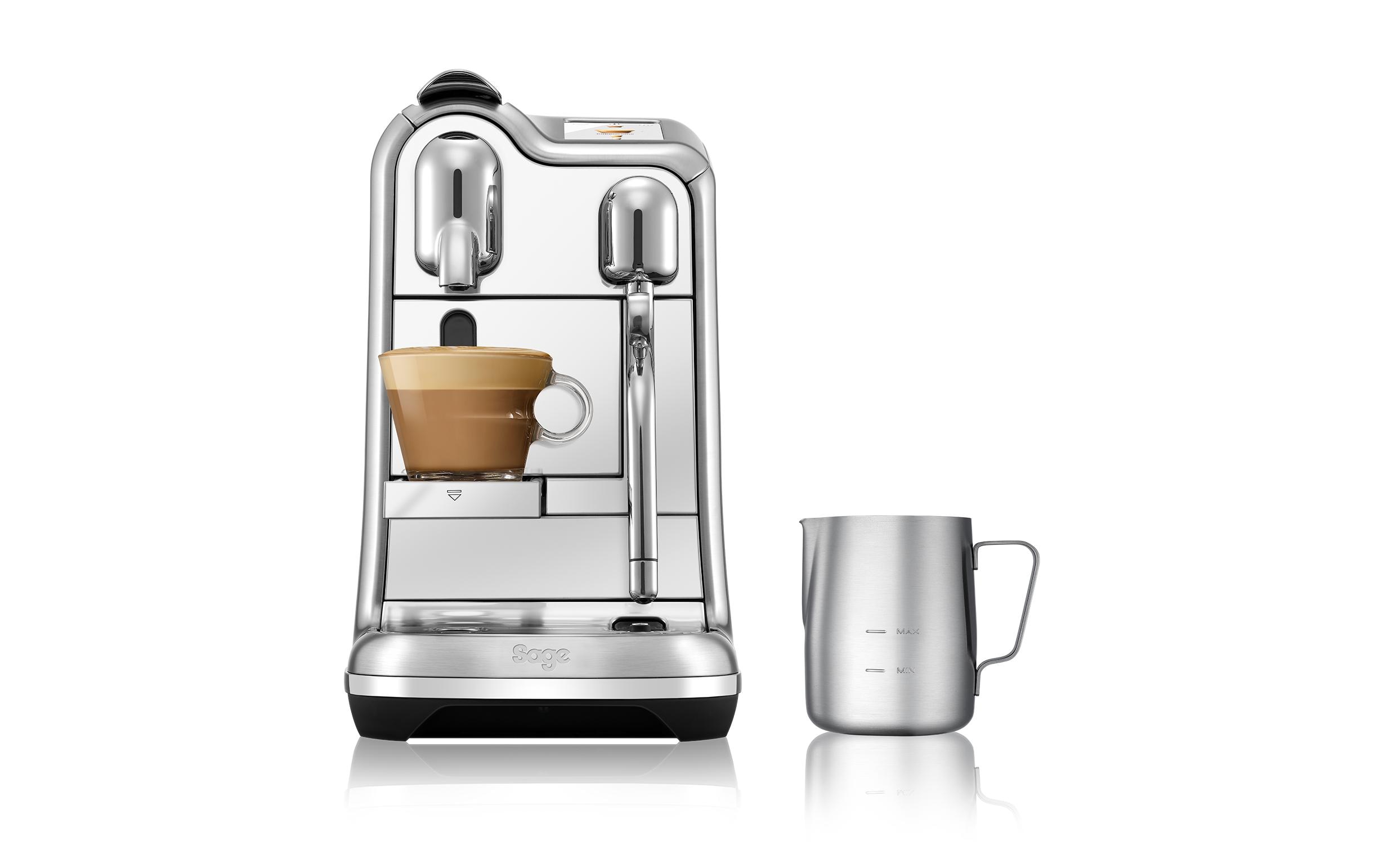 Sage Kaffeemaschine Nespresso Creatista Pro SNE900BSS Silber