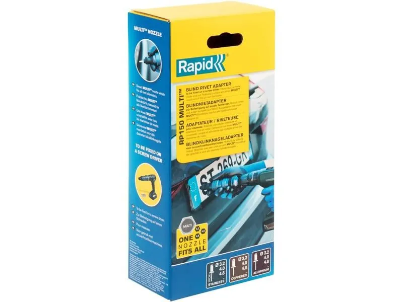 Rapid Nietaufsatz RP150 Multi Blau