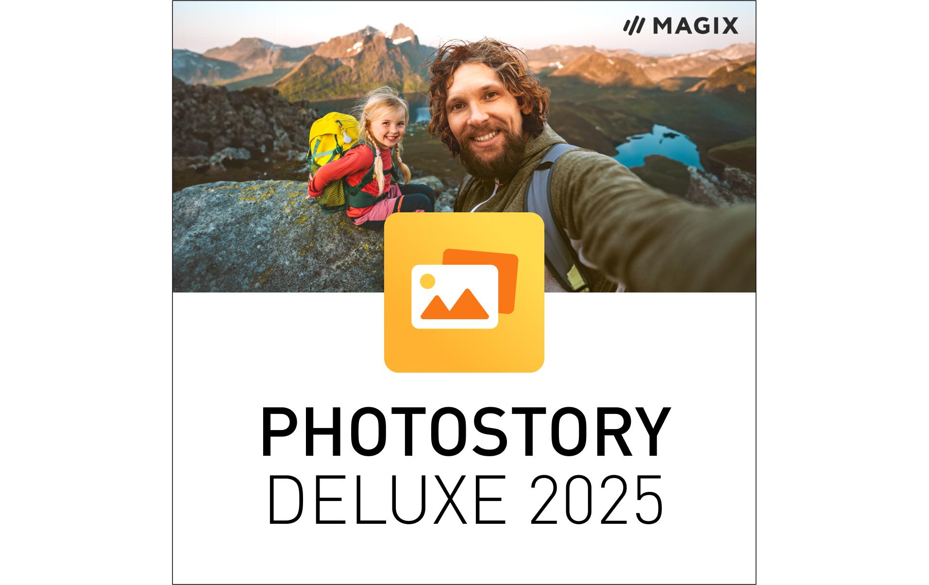 Magix Photostory Deluxe 2025 ESD, Vollversion, DE, EN ,ES, FR Magix Photostory Deluxe 2025 ESD, Vollversion, DE, EN ,ES, FR
