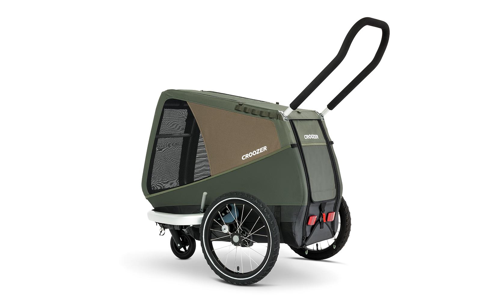 Croozer Veloanhänger Dog Enna L, Moss Green