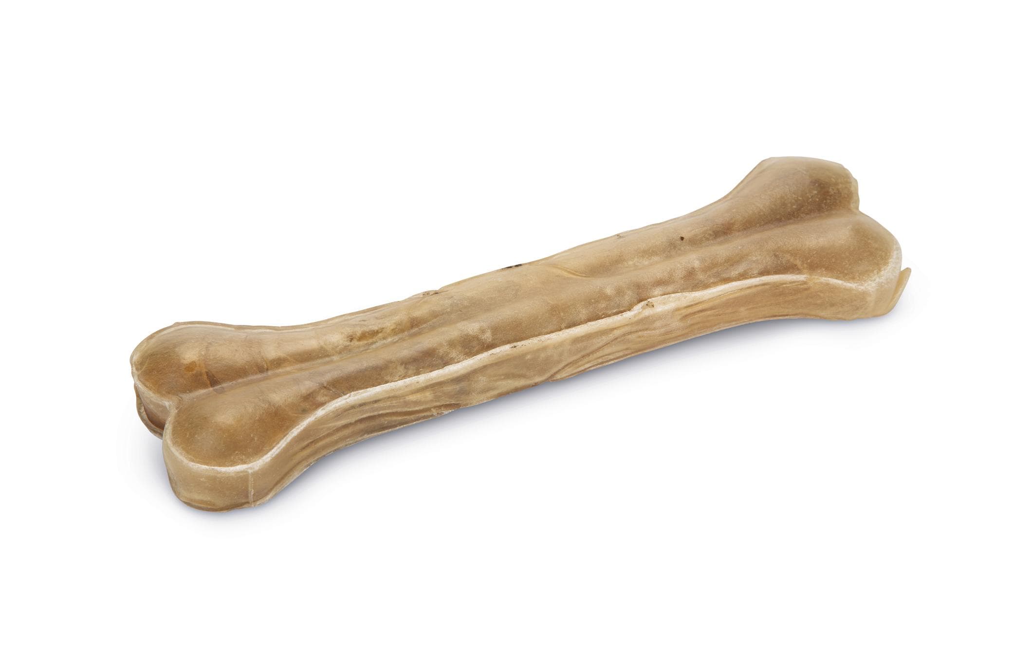 Beeztees Kauknochen Rinderhaut, 21 cm, 1 Stk. Beeztees Kauknochen Rinderhaut, 21 cm, 1 Stk.