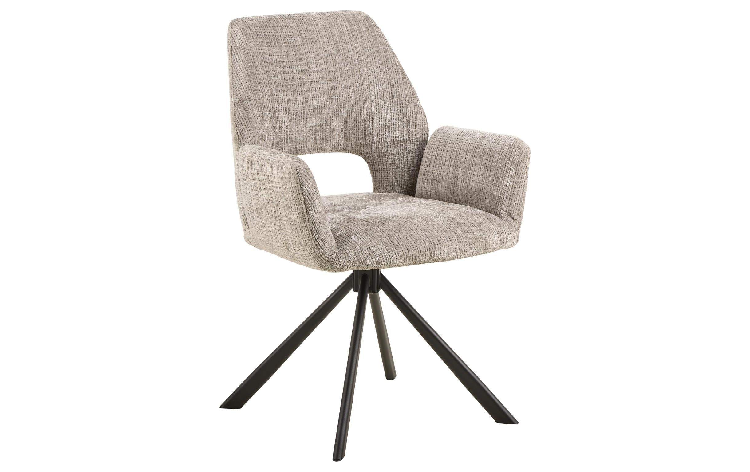 AC Design Stuhl Graham 2 Stück, Beige/Grau