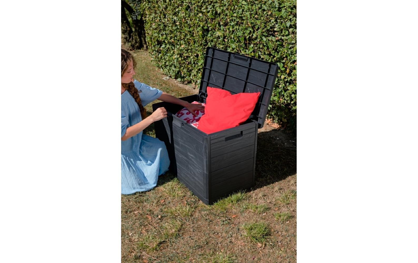 Toomax Gartenbox Woody`s 160 l Dunkelanthrazit