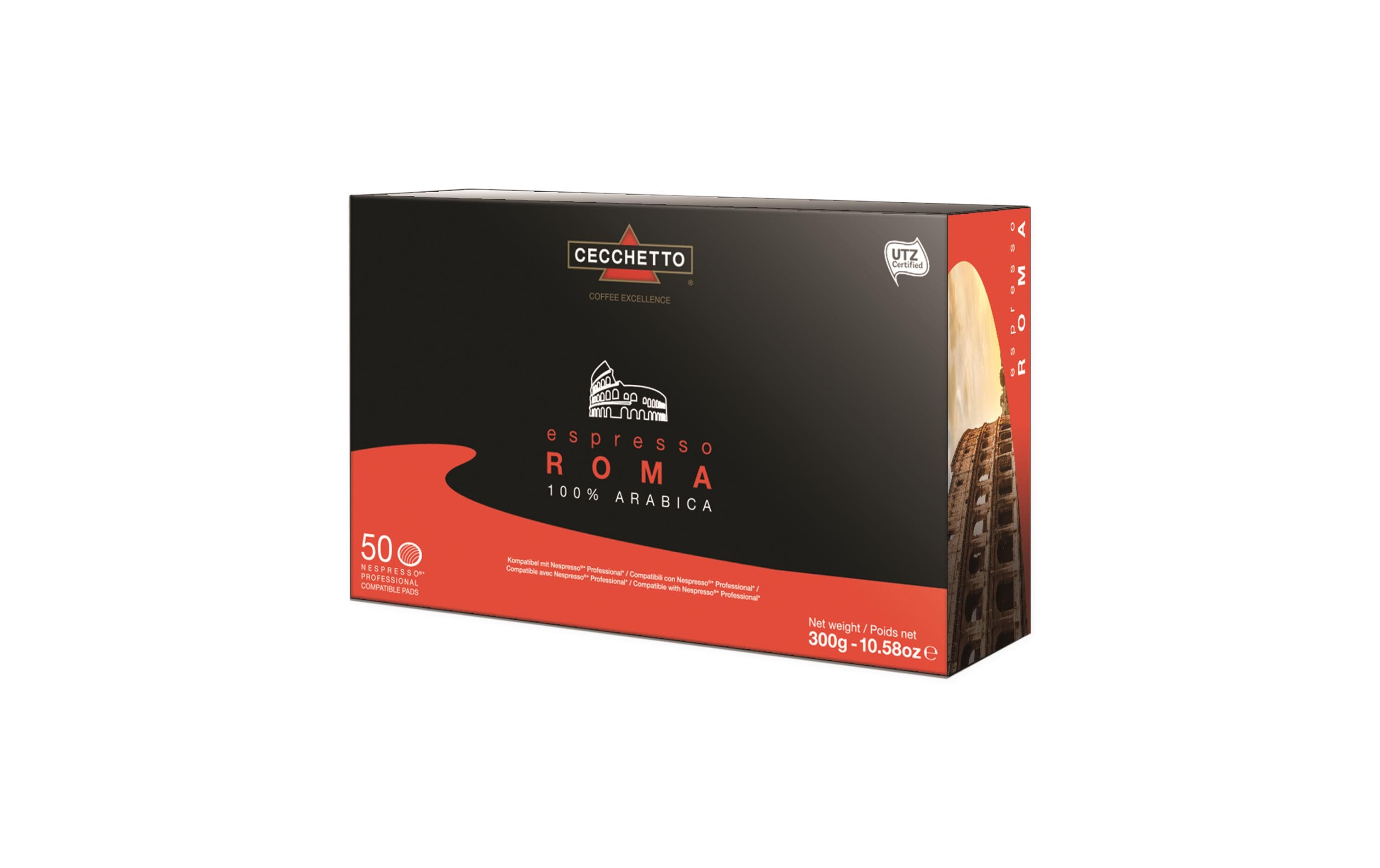 CECCHETTO Professional Pads Espresso Roma 50 Stück CECCHETTO Professional Pads Espresso Roma 50 Stück