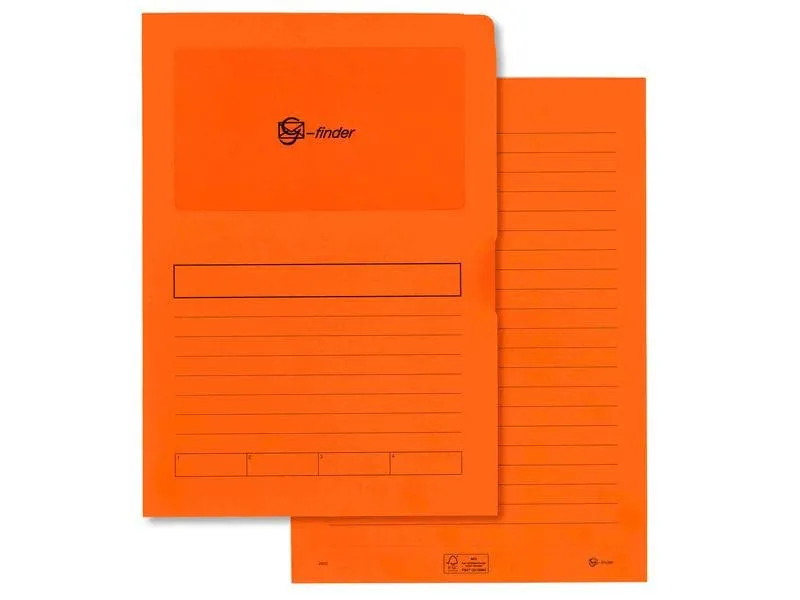 Goessler Ordnungsmappe G-Finder mit VD Orange, 100 Stück Goessler Ordnungsmappe G-Finder mit VD Orange, 100 Stück