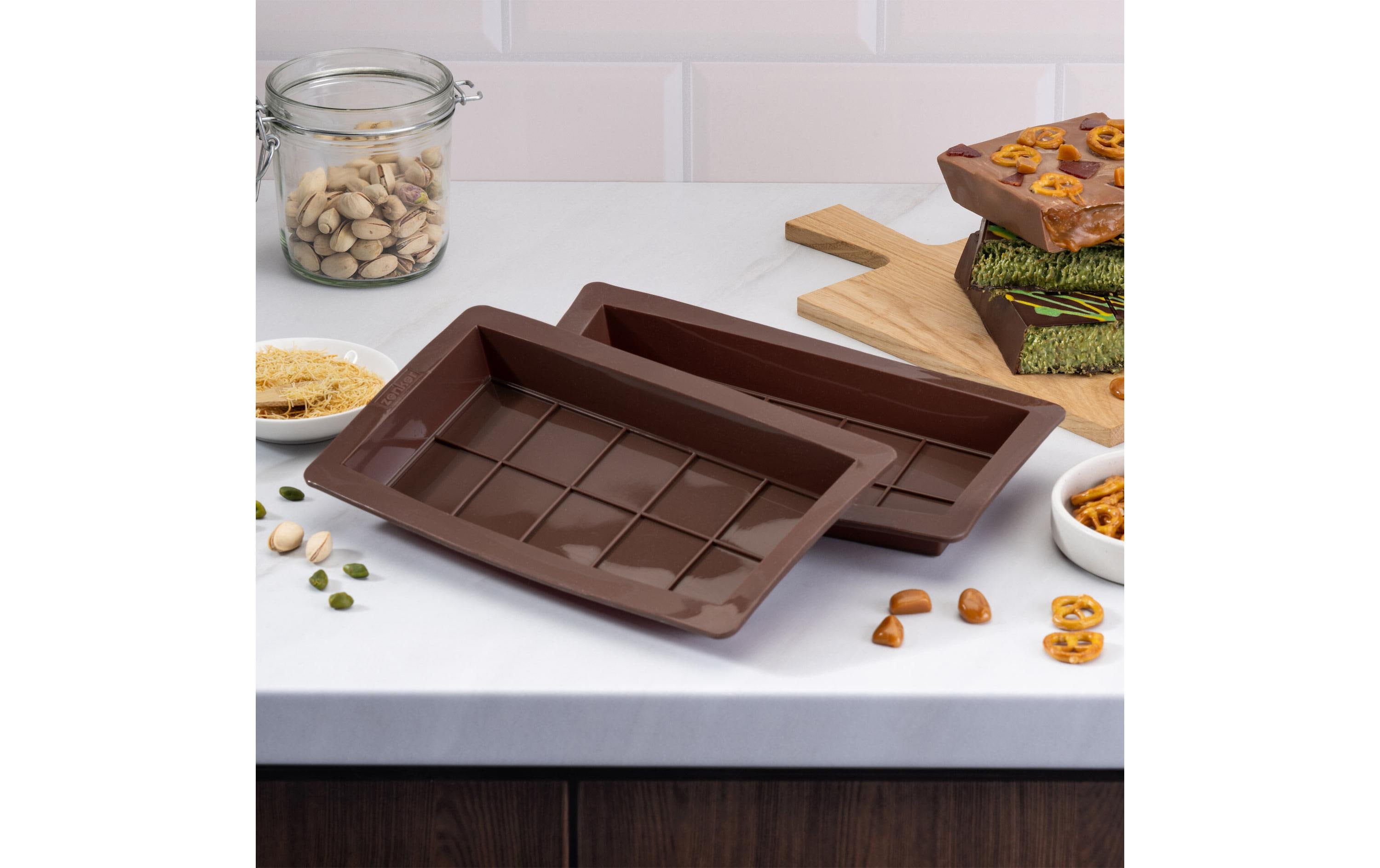 Zenker Schokoladenform Dubai-Schokolade 2 Stk.