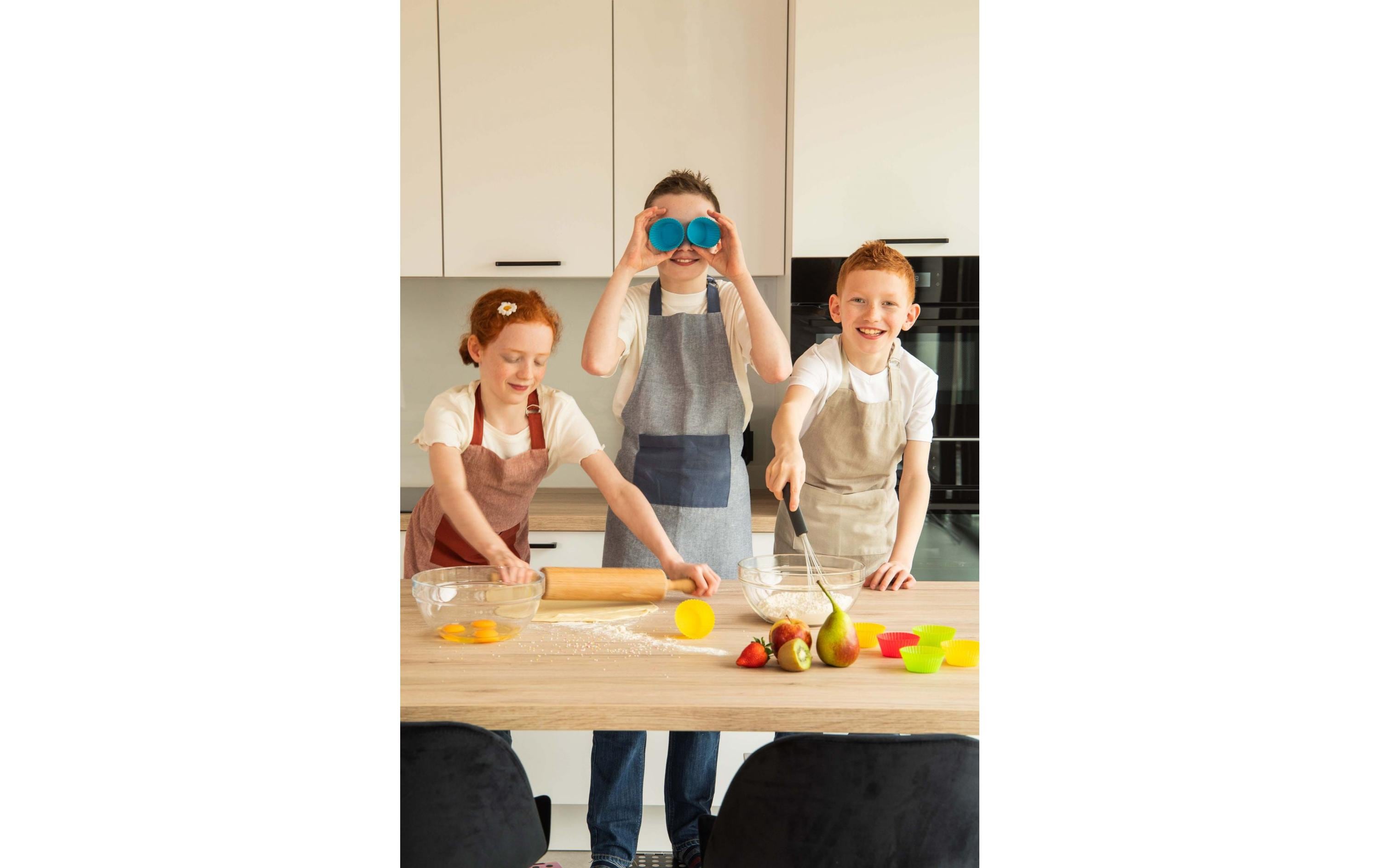 Tiseco Kochschürze 52 x 63 cm, Rost