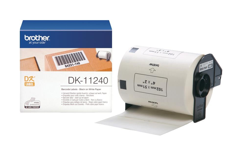 Brother Etikettenrolle DK-11240 Thermo Transfer 102 x 51 mm
