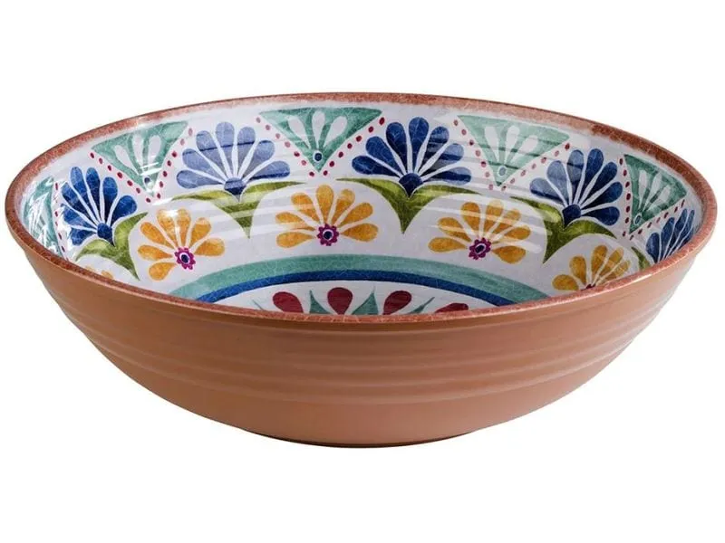 APS Schale Schüssel ARABESQUE D31 cm H9 cm Blau/Mehrfarbig