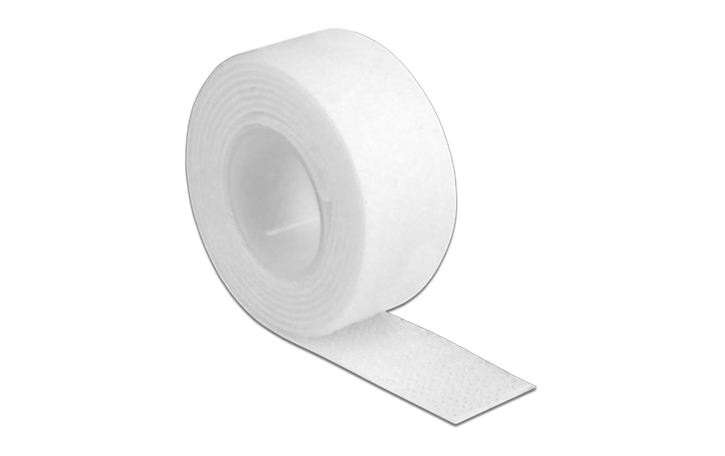 Delock Klettband 1m x 20 mm Weiss Delock Klettband 1m x 20 mm Weiss