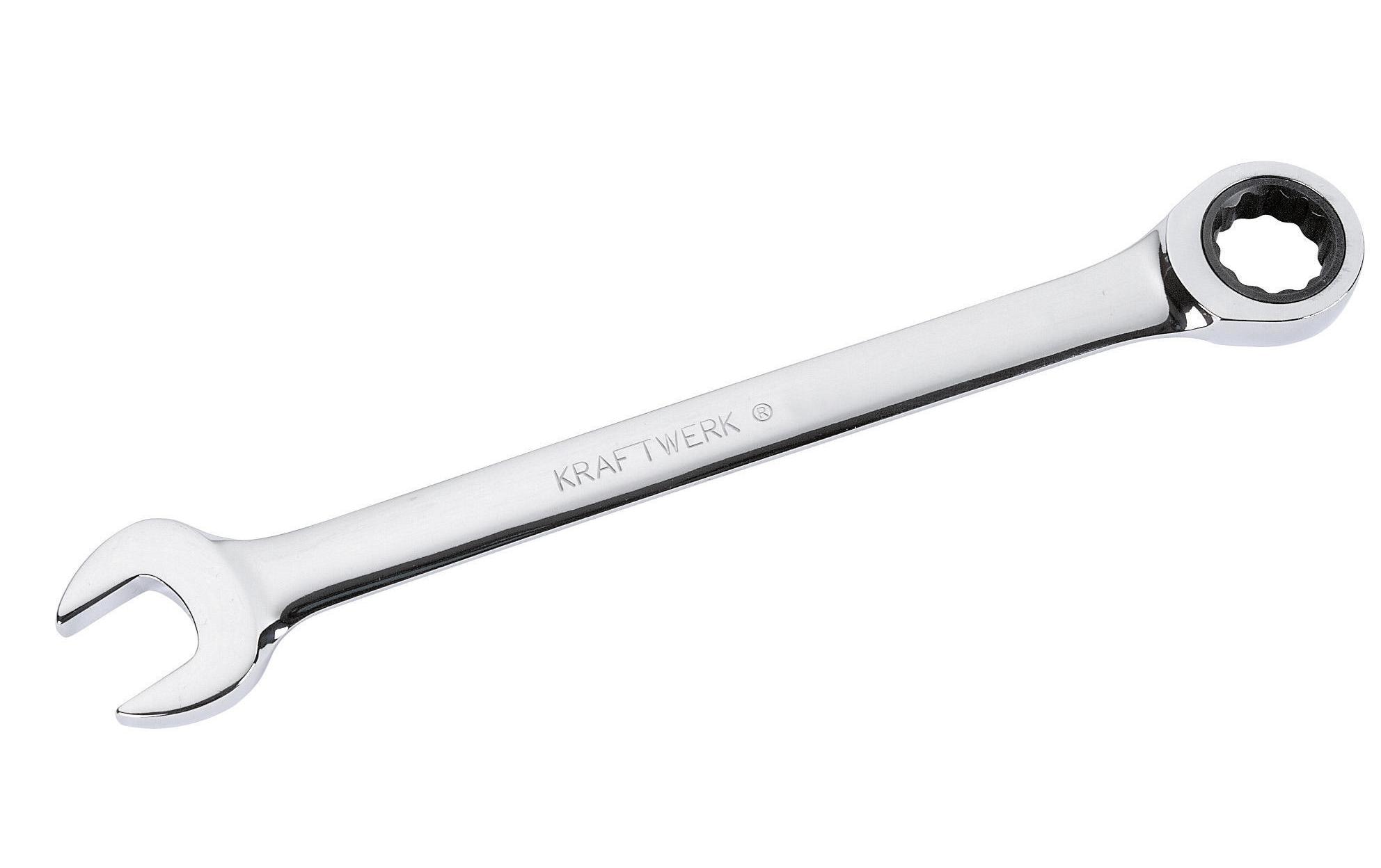 Kraftwerk Ringgabel-Ratschenschlüssel 10 mm Kraftwerk Ringgabel-Ratschenschlüssel 10 mm