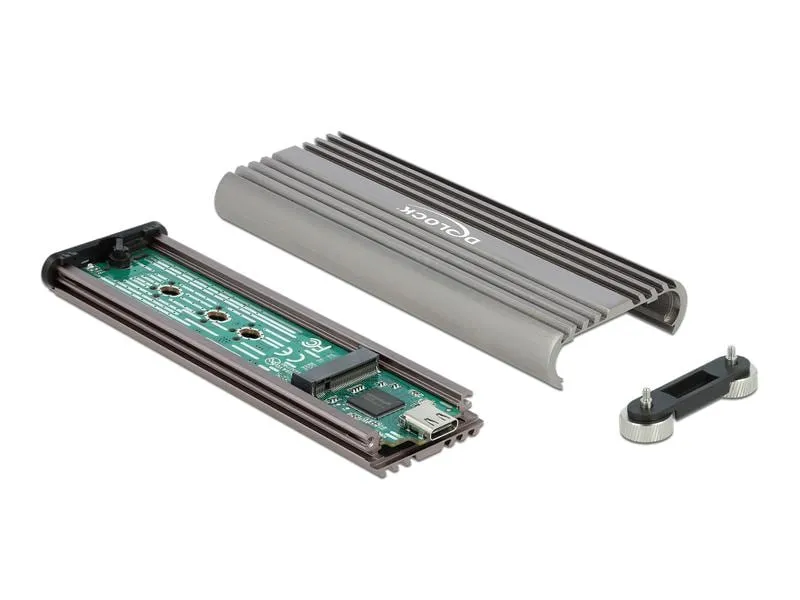 Delock Externes Gehäuse M.2 NVME zu USB USB3.2 Gen2 Typ-C 20Gbps Delock Externes Gehäuse M.2 NVME zu USB USB3.2 Gen2 Typ-C 20Gbps