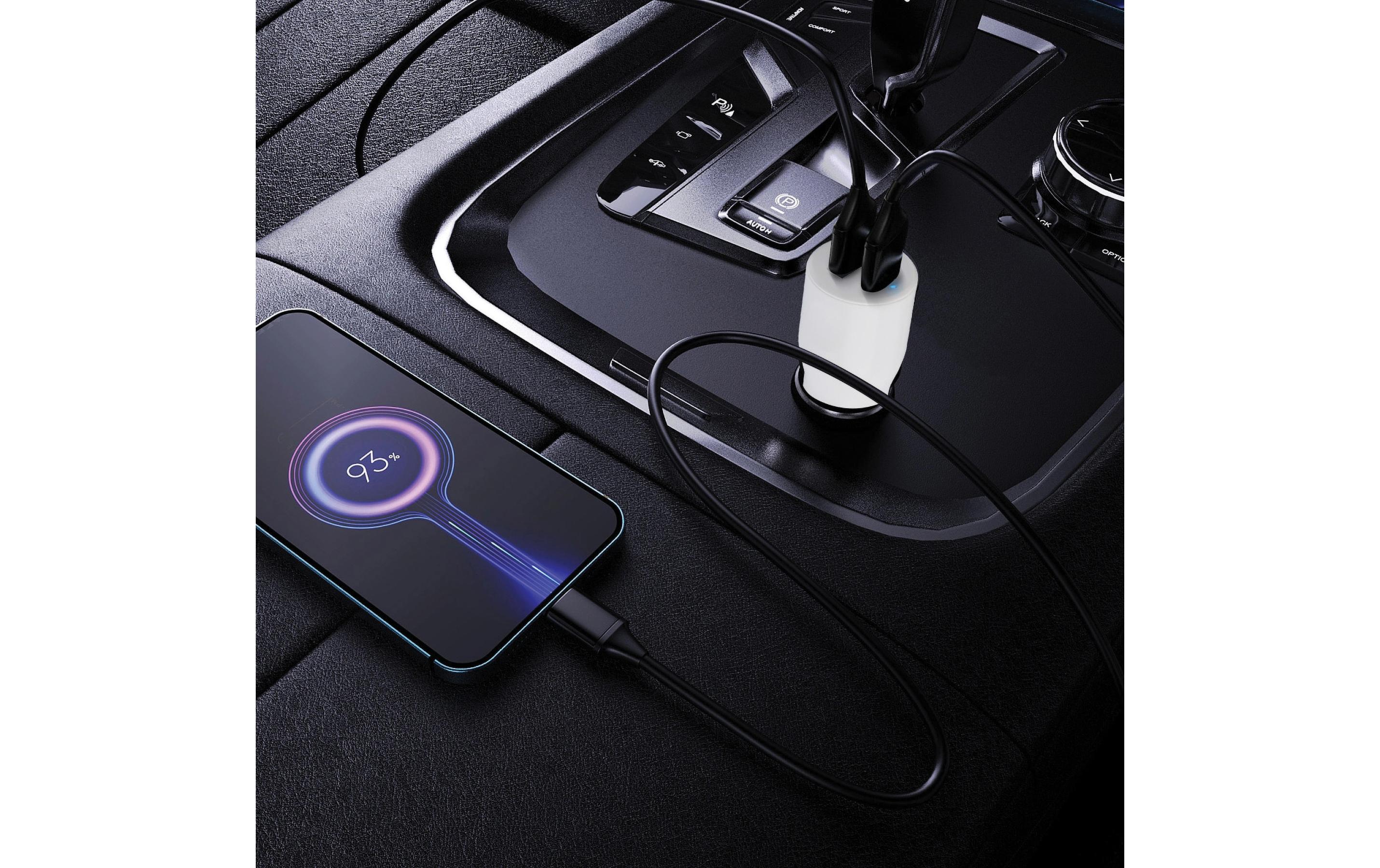 SKROSS Autoladegerät Dual Car Charger, 20 W PD