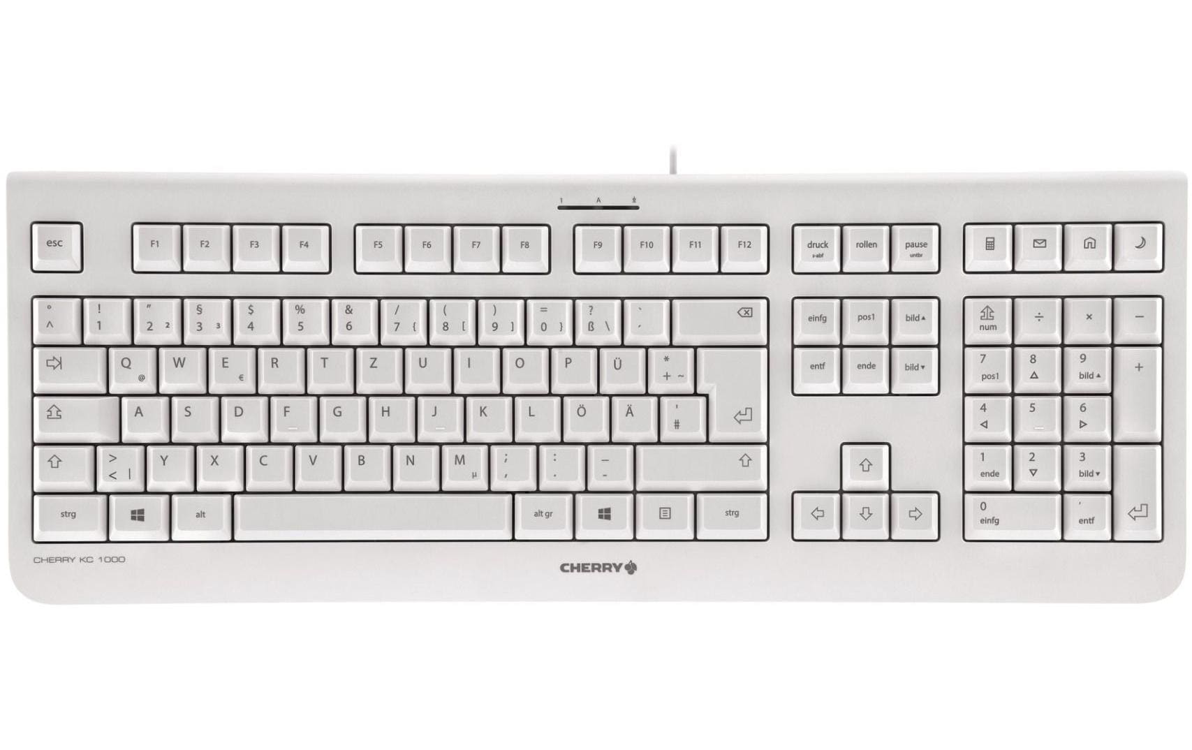 Cherry Tastatur KC 1000 Grau