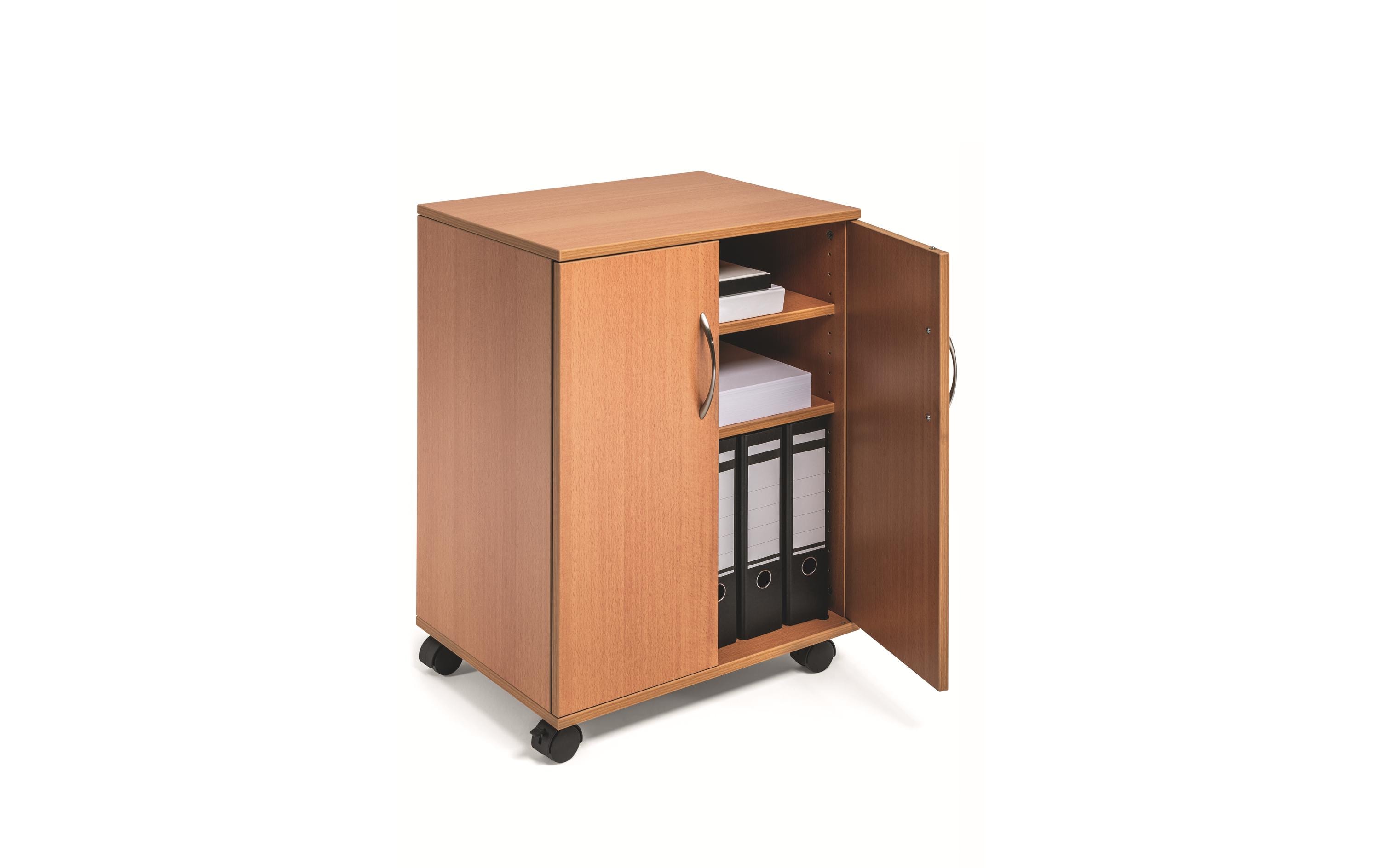 DURABLE Multifunktionswagen 74/53 2 Türen, 2 Böden, Braun DURABLE Multifunktionswagen 74/53 2 Türen, 2 Böden, Braun