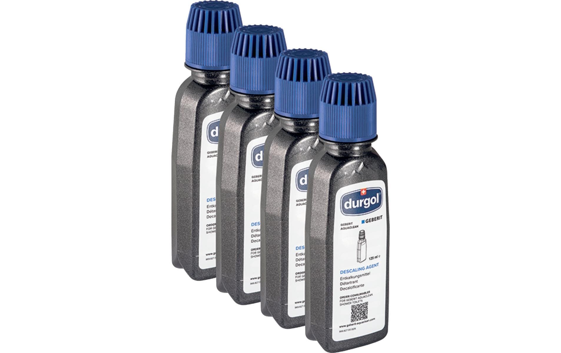 Geberit Entkalkungsmittel AquaClean Set, 4x 125 ml Geberit Entkalkungsmittel AquaClean Set, 4x 125 ml