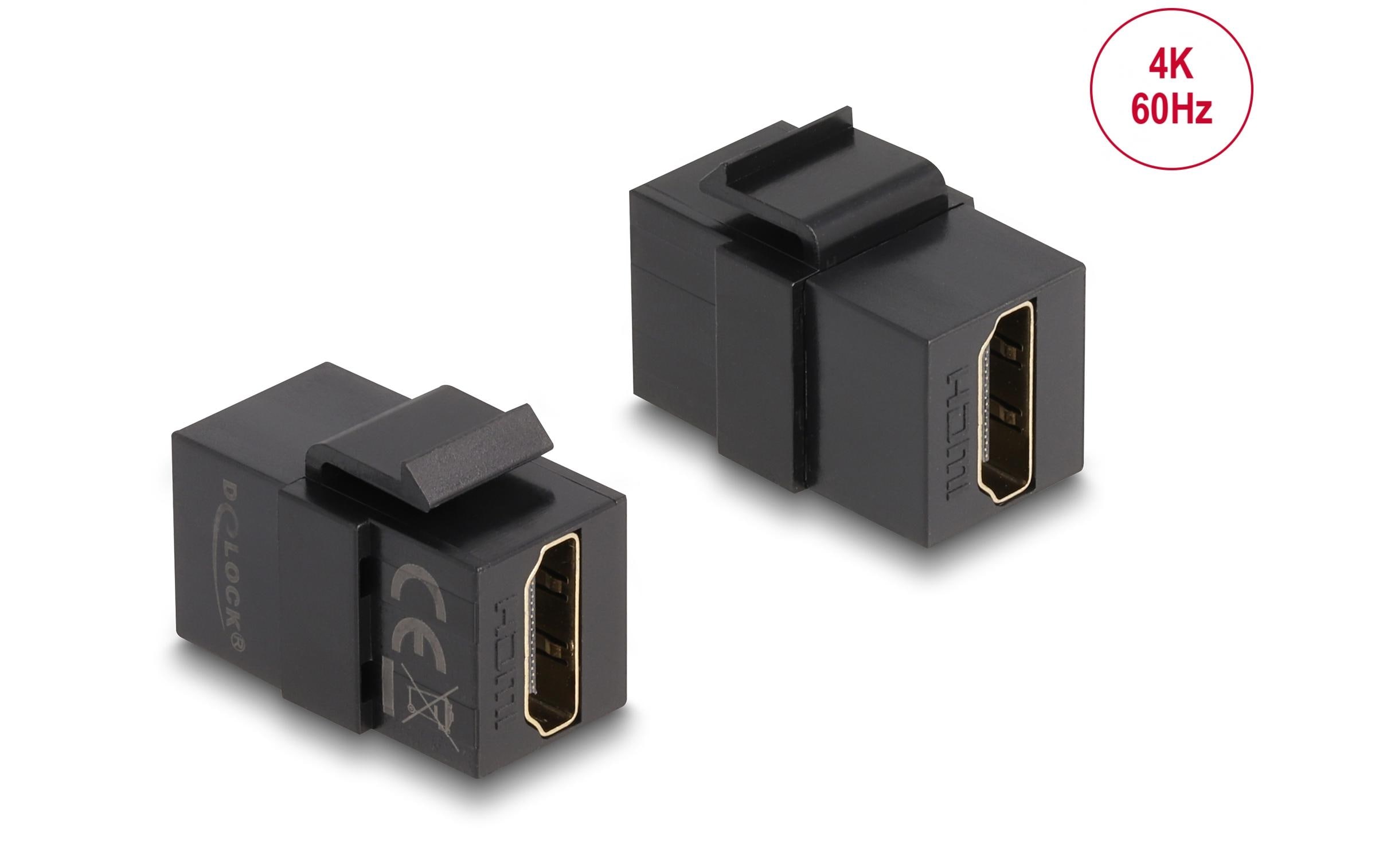 Delock Keystone-Modul HDMI Schwarz