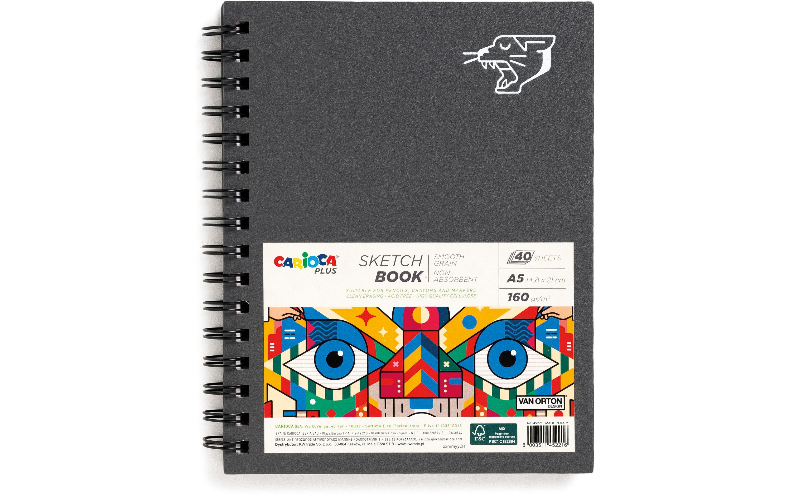 Carioca Sketchbook Plus A5 40 Blatt Carioca Sketchbook Plus A5 40 Blatt