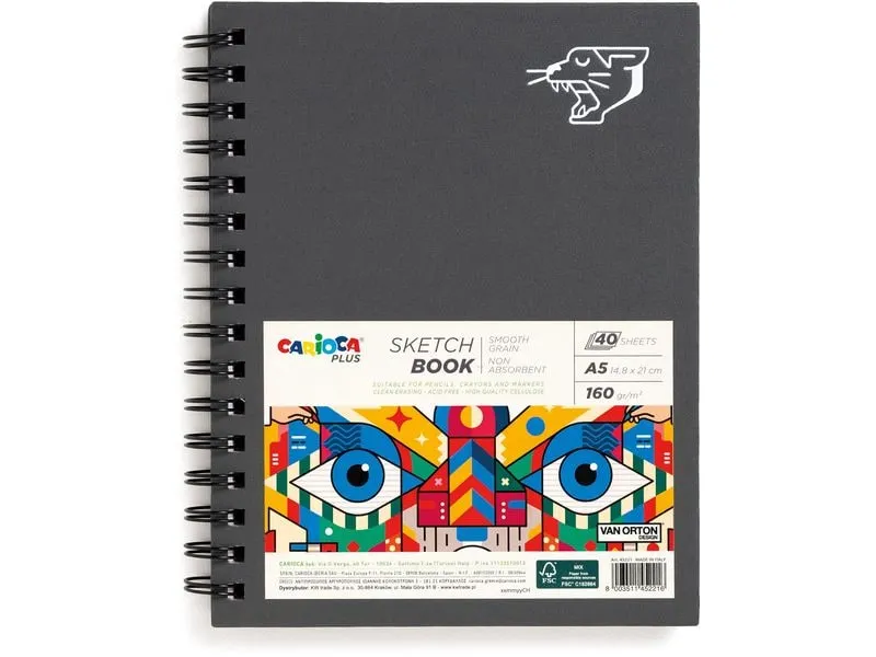 Carioca Sketchbook Plus A5 40 Blatt Carioca Sketchbook Plus A5 40 Blatt