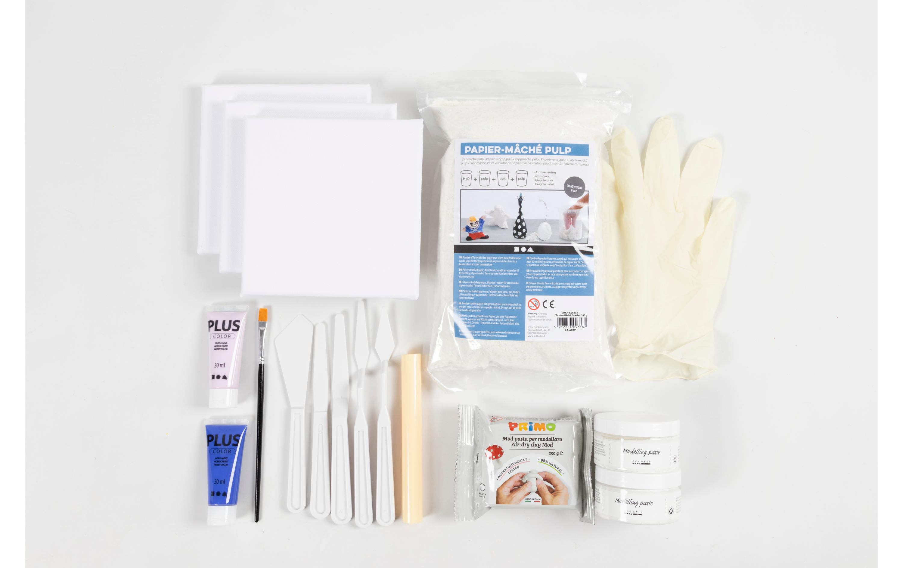 Creativ Company Modellier-Set Wandschmuck Blau/Violett