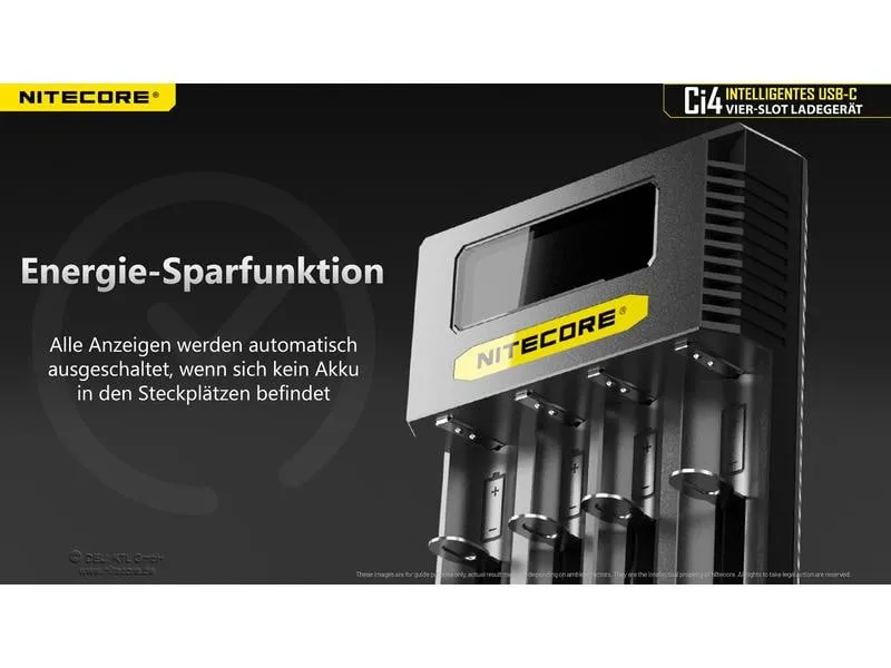 Nitecore Ladegerät Ci4 Nitecore Ladegerät Ci4