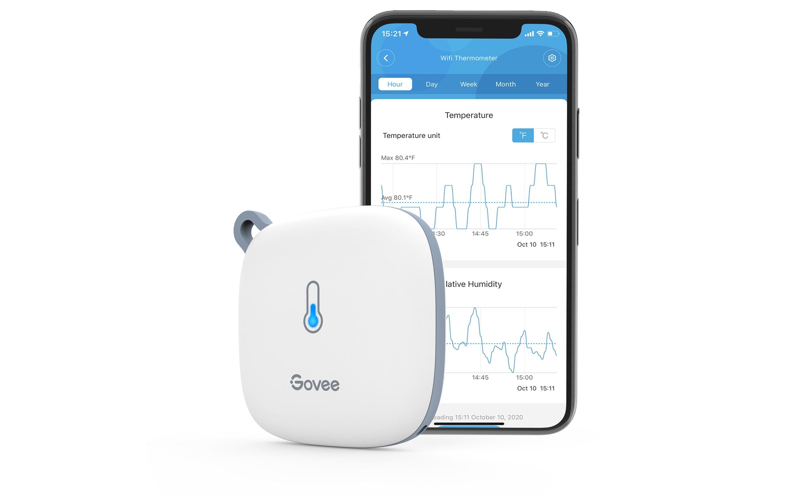 Govee Wetterstation WiFi Thermometer/Hygrometer Govee Wetterstation WiFi Thermometer/Hygrometer