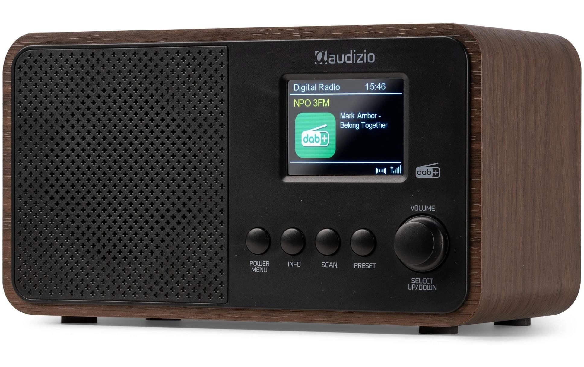 Audizio DAB+ Radio Avio Braun