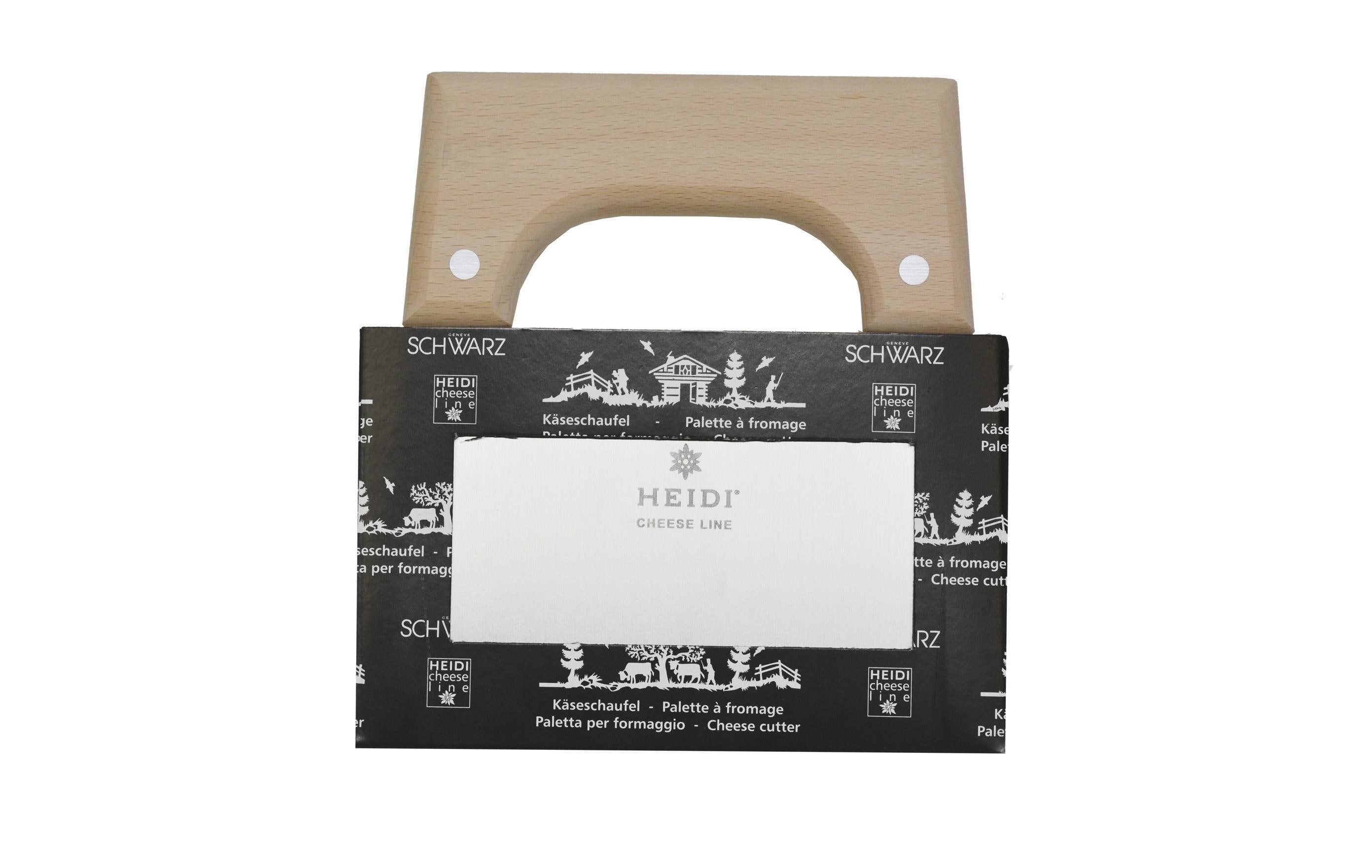 Heidi Cheese Line Käsemesser Pro Natur Silber/Braun