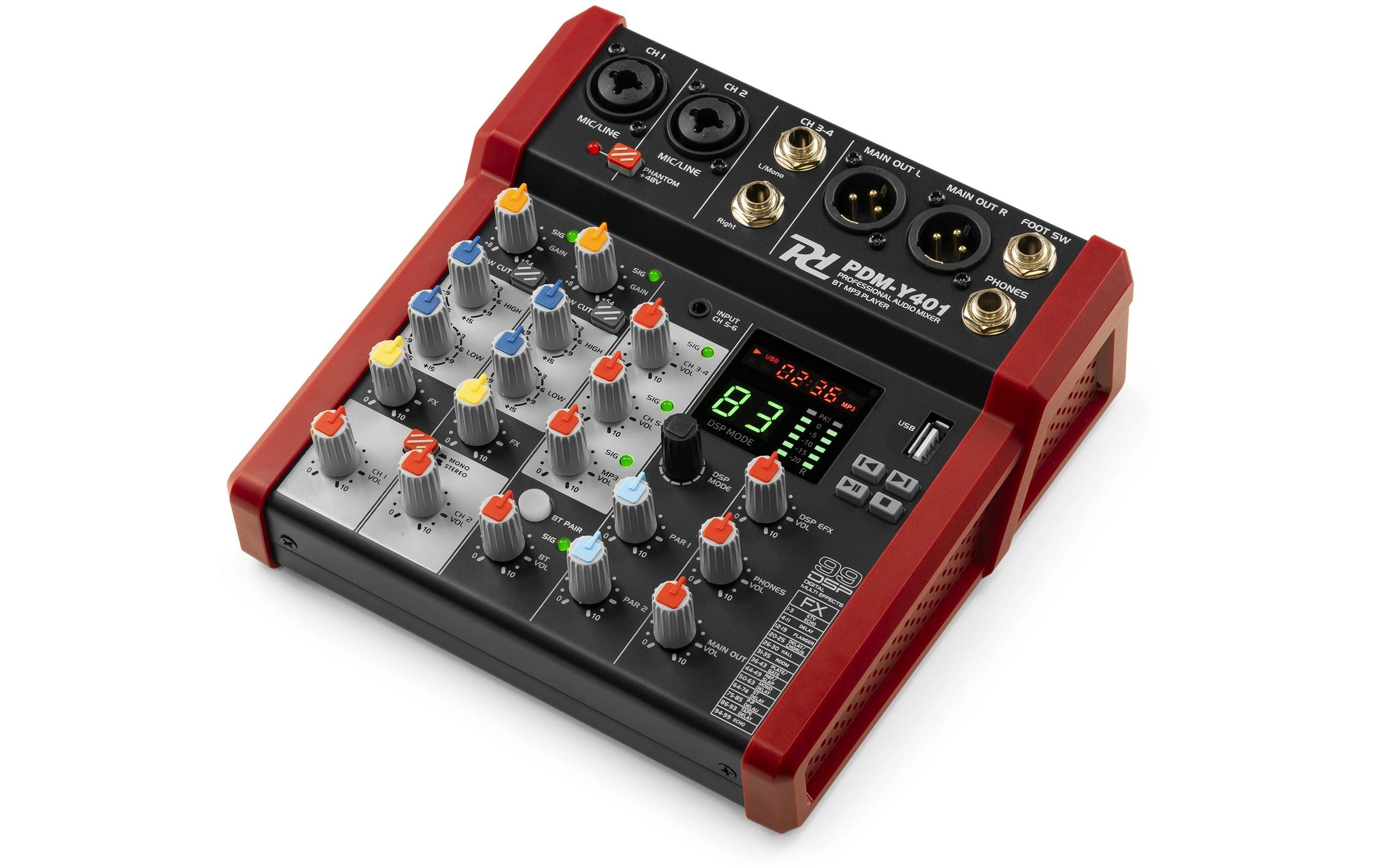 Power Dynamics Mischpult PDM-Y401