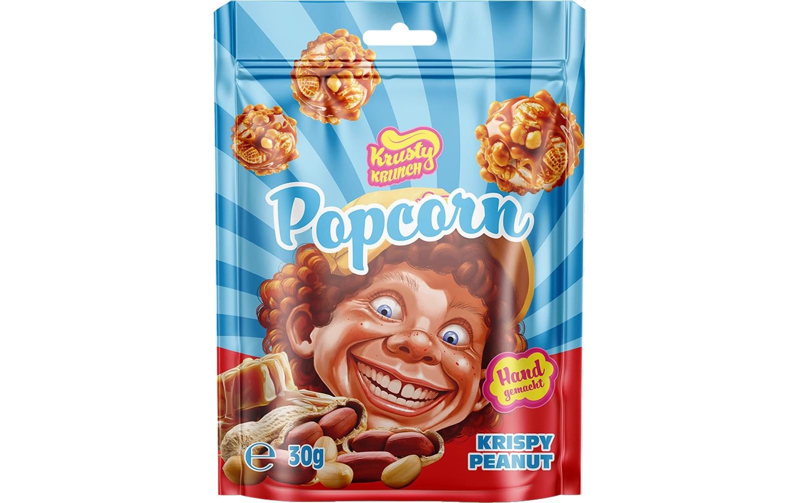 Krusty Krunch Popcorn Krispy Peanut 30 g