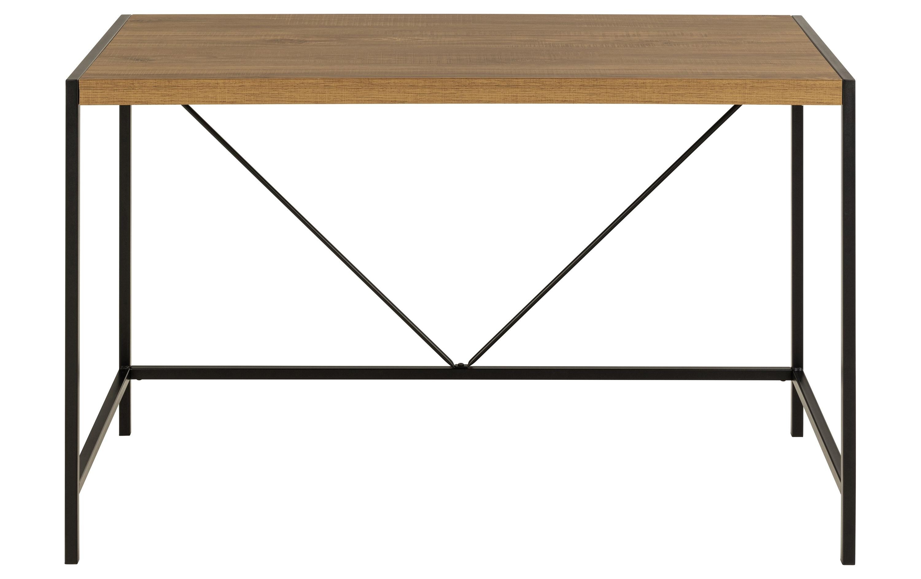 AC Design Tisch Bahamas, Schwarz / Braun