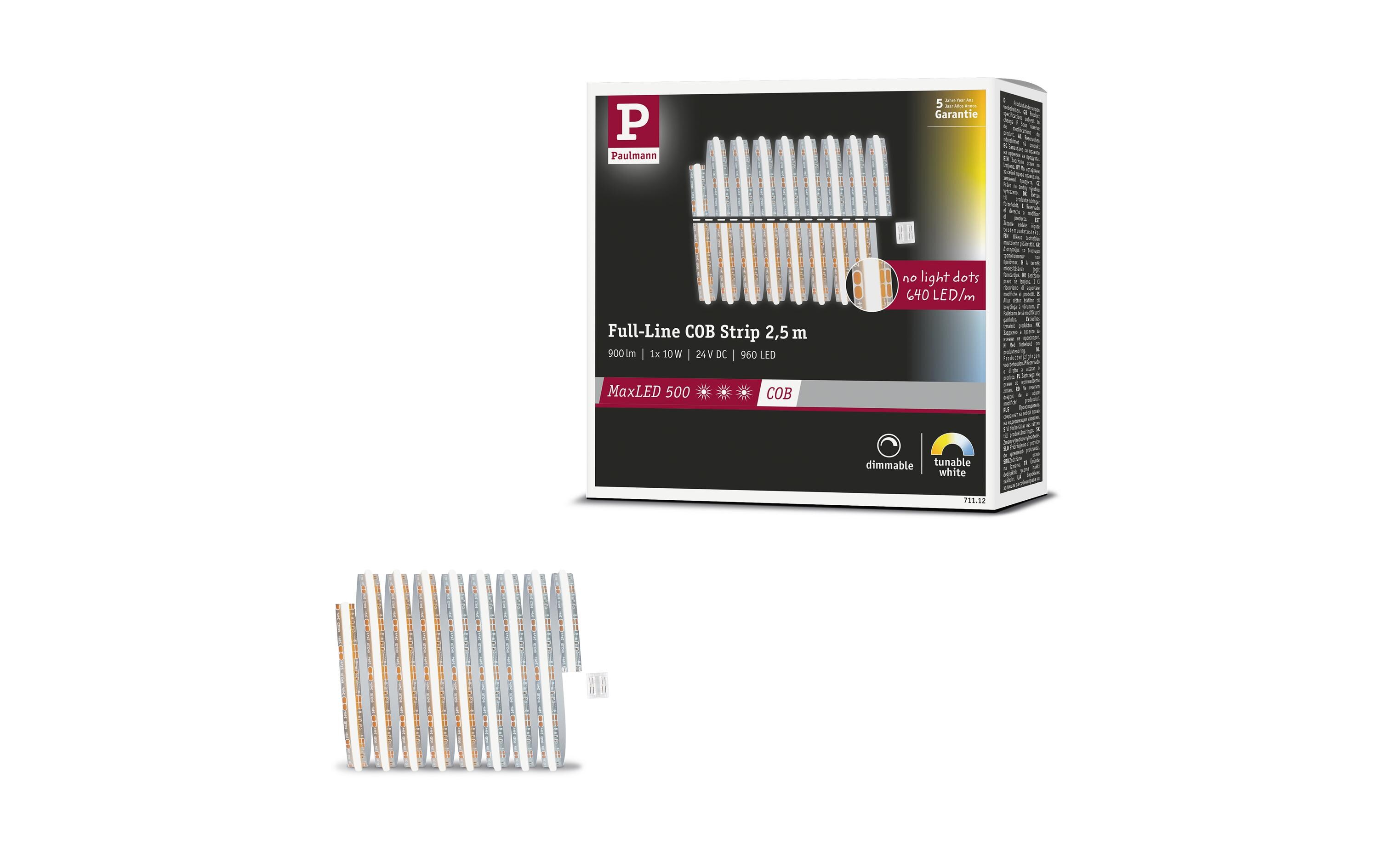 Paulmann MaxLED 500 LED Strip Full-Line COB Einzelstripe