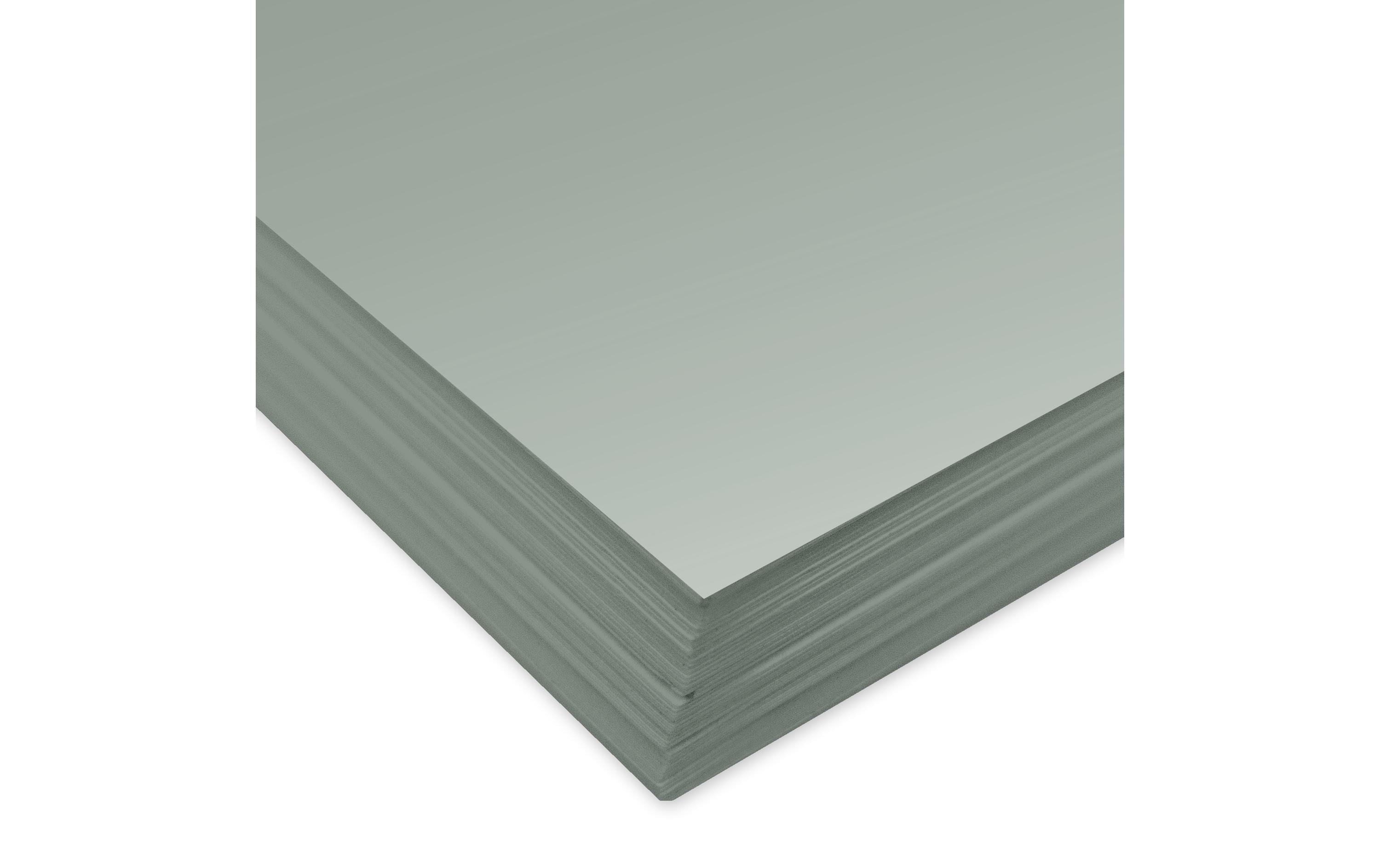 URSUS Tonzeichenpapier A4, 130 g/m², 100 Blatt, Silber Matt