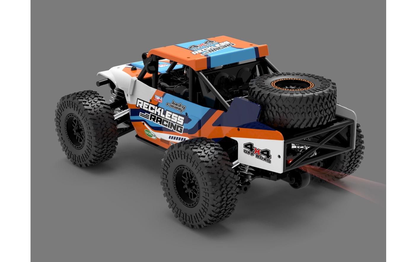 Absima Rock Racer Reckless 4WD orange, RTR, 1:20