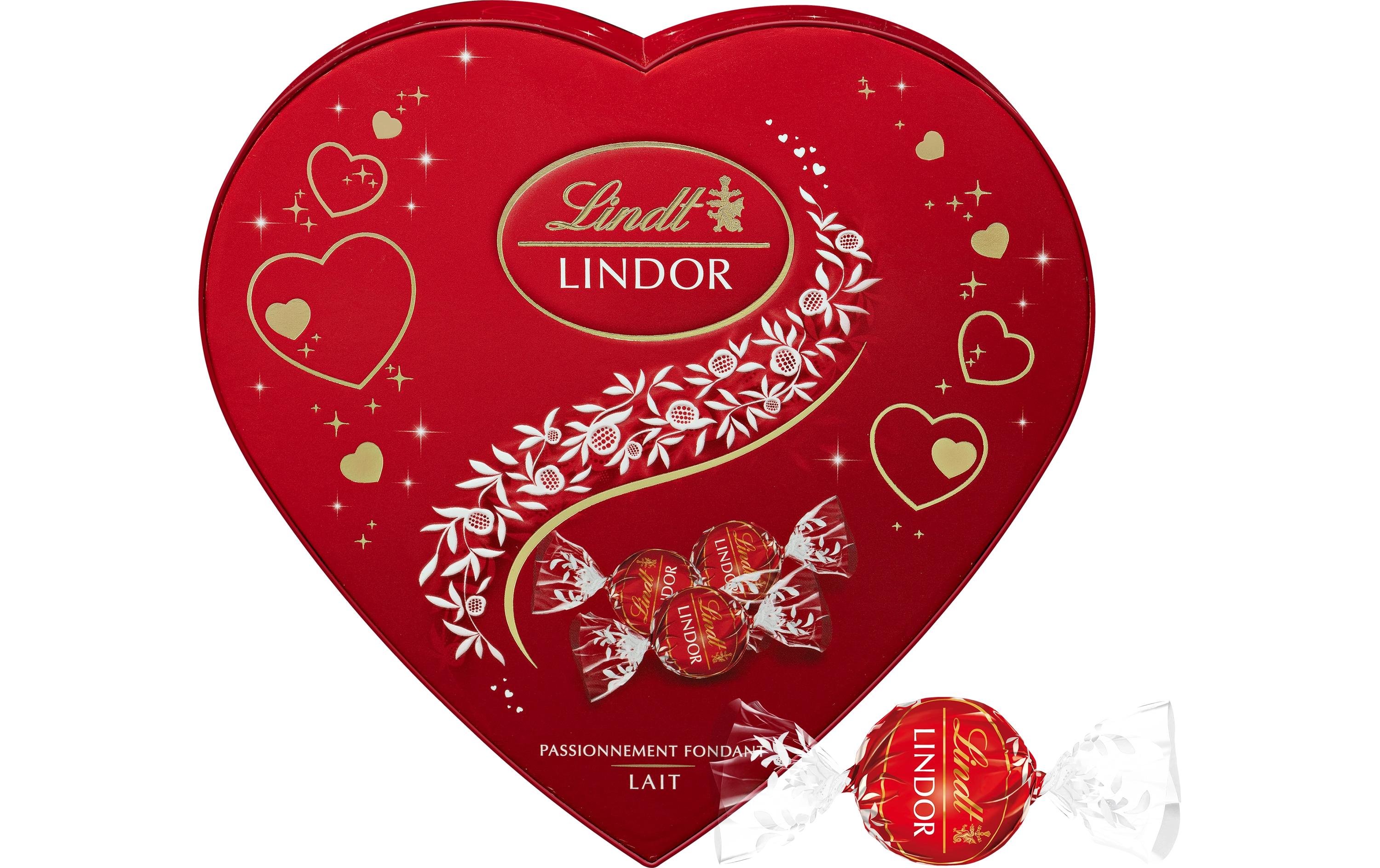 Lindt Pralinen Lindor Milch Herz 160 g