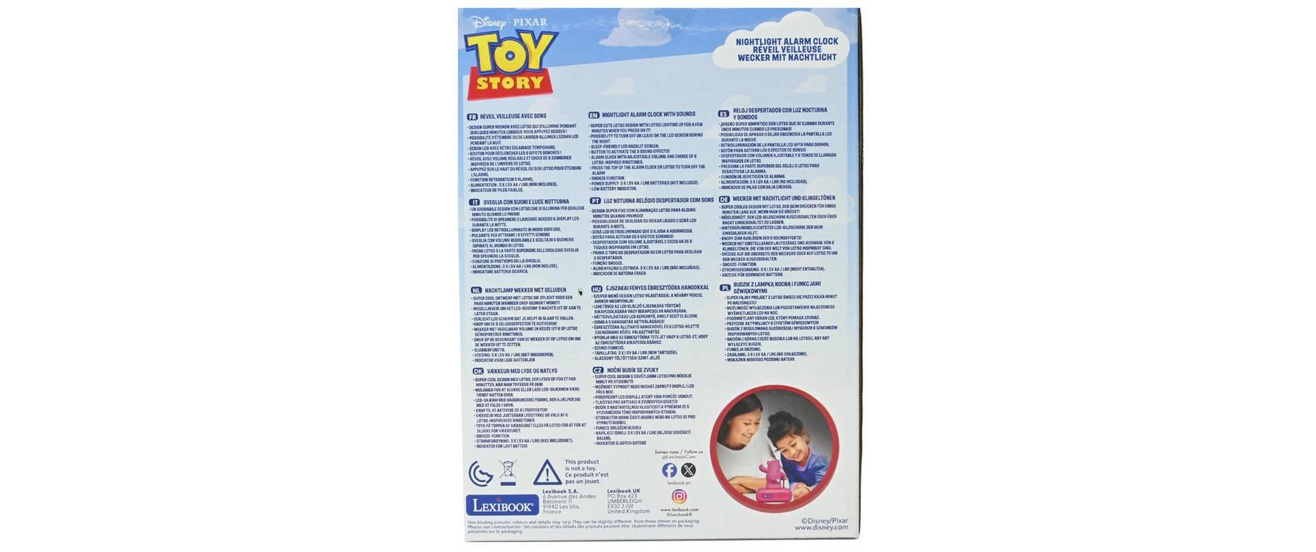 Lexibook Nachtlicht-Wecker Lotso