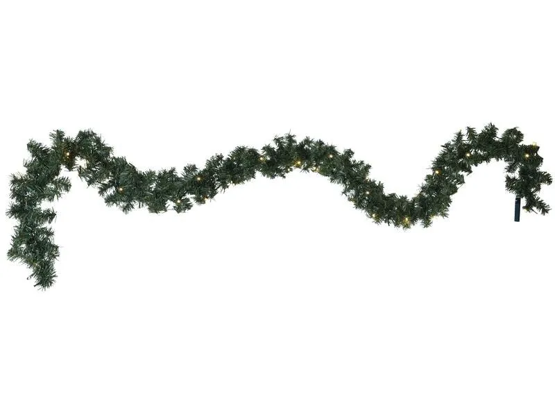 Star Trading Girlande Canadian, 2.5 m, 30 LED, Grün Star Trading Girlande Canadian, 2.5 m, 30 LED, Grün