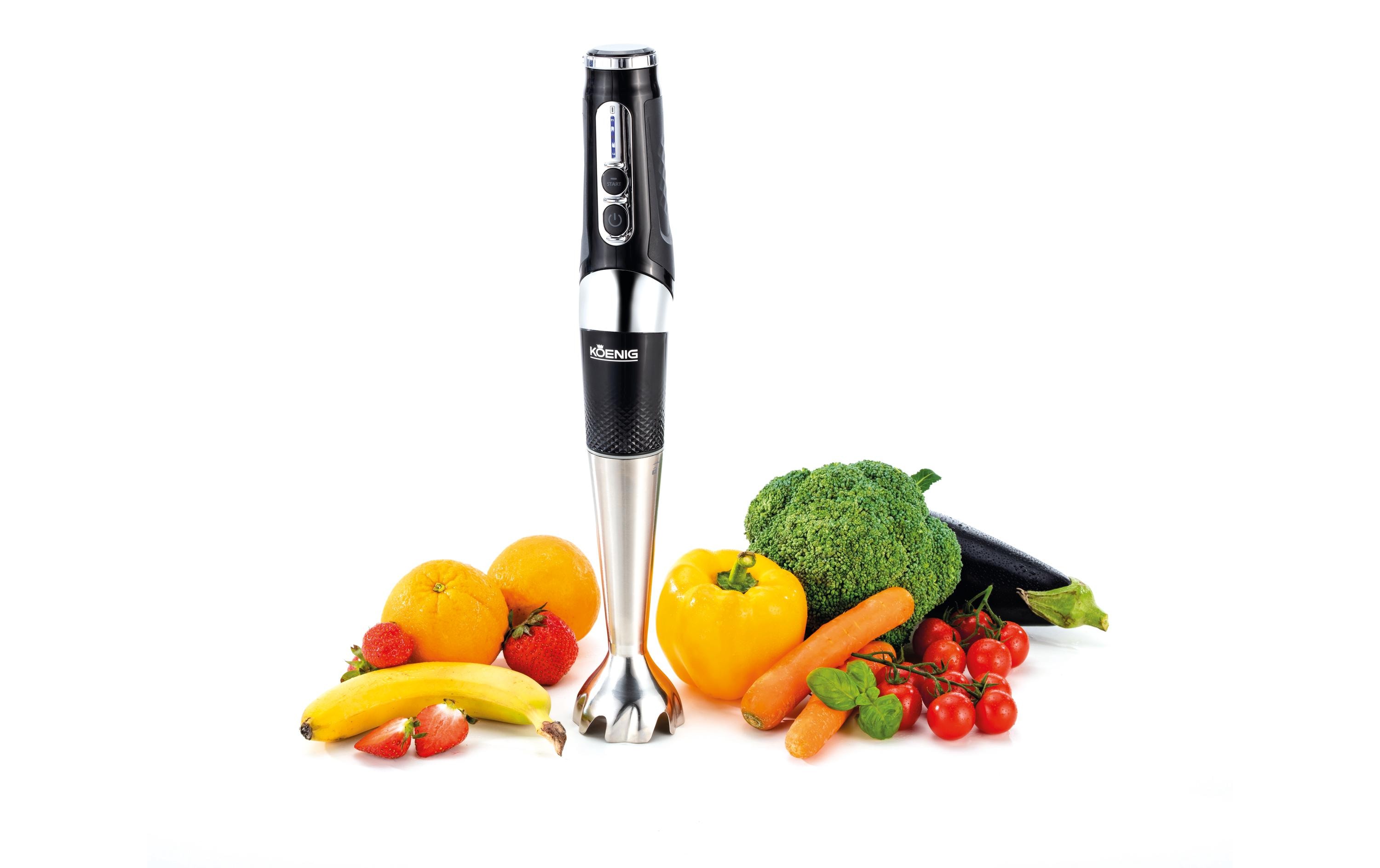 Koenig Stabmixer B04117 Schwarz/Silber