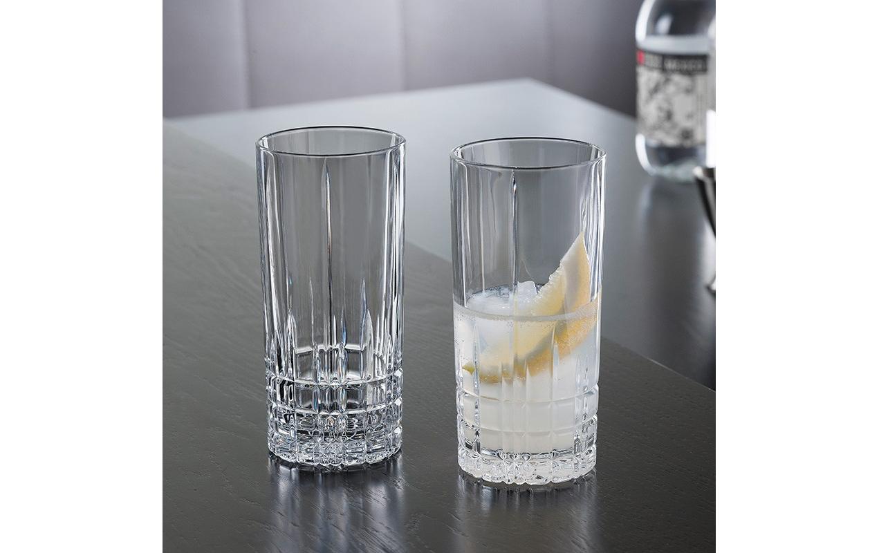 Spiegelau Longdrinkglas Perfect Serve 350 ml, 4 Stück, Transparent