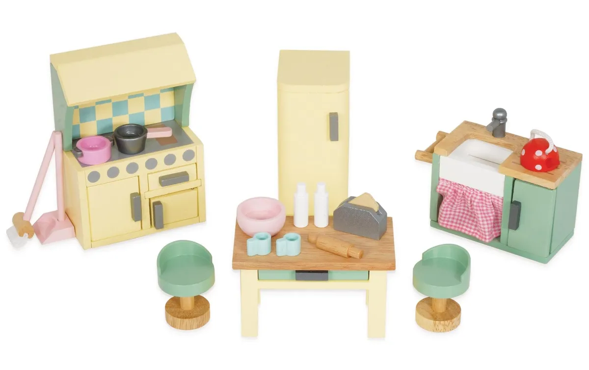 LE TOY VAN Puppenhausmöbel Küchen Möbel Set LE TOY VAN Puppenhausmöbel Küchen Möbel Set
