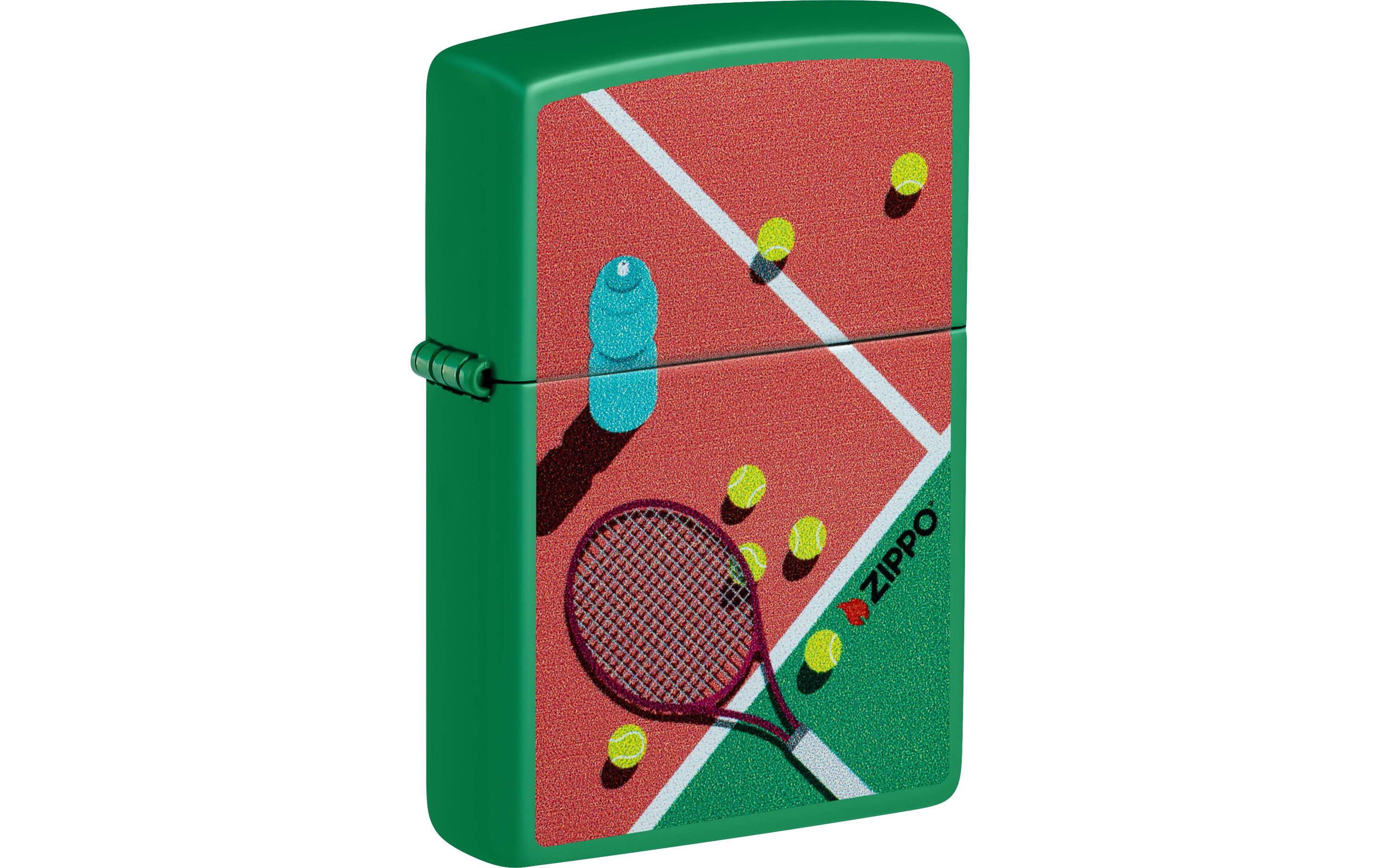 ZIPPO Tennis Design Grün