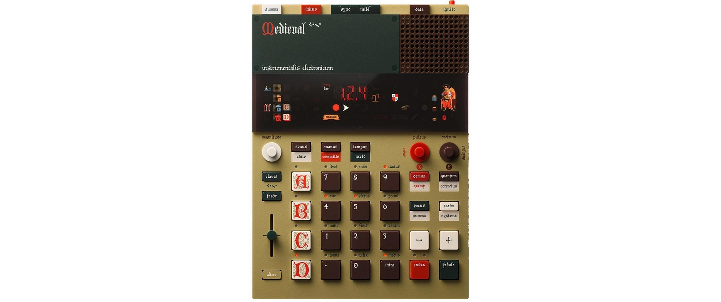 Teenage Engineering Sample-Player EP1320 medieval Teenage Engineering Sample-Player EP1320 medieval