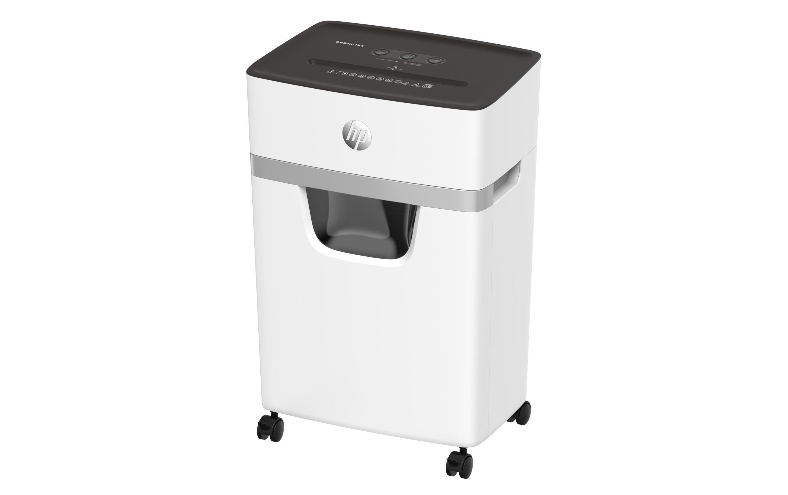 HP Aktenvernichter OneShred 15CC P-4, 15 Seiten