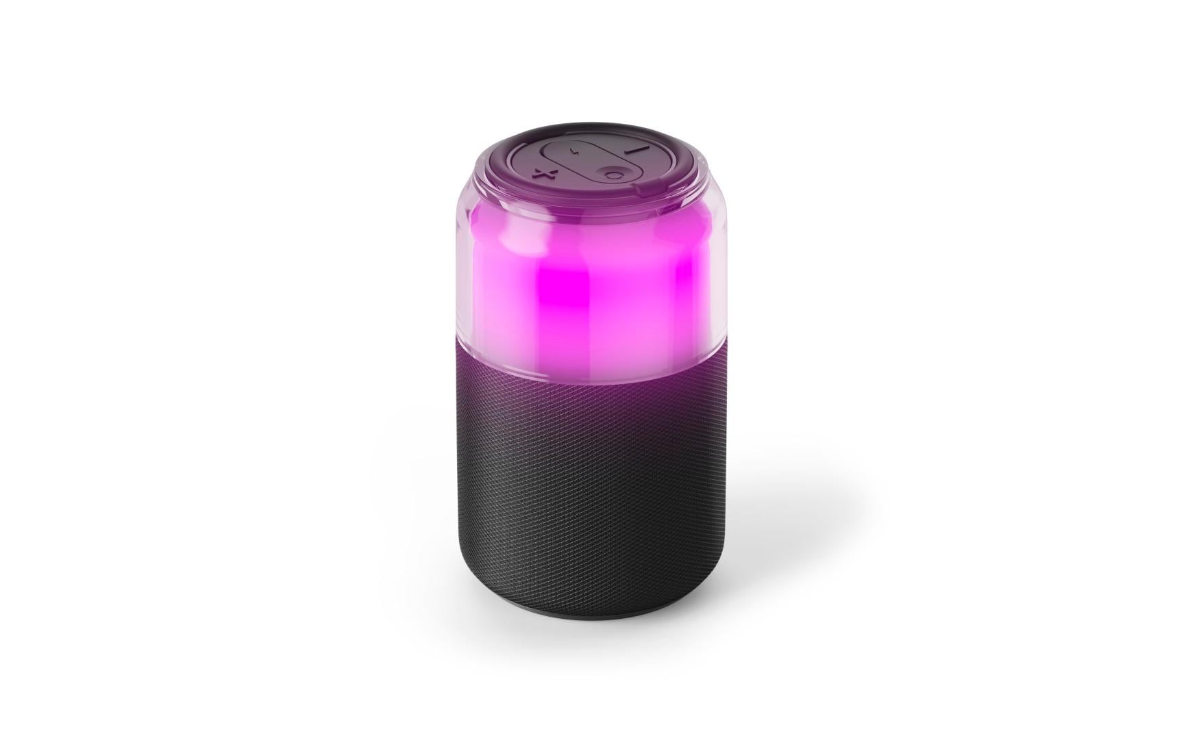 Hama Bluetooth Speaker Can 4 LED Modi 5 W Schwarz