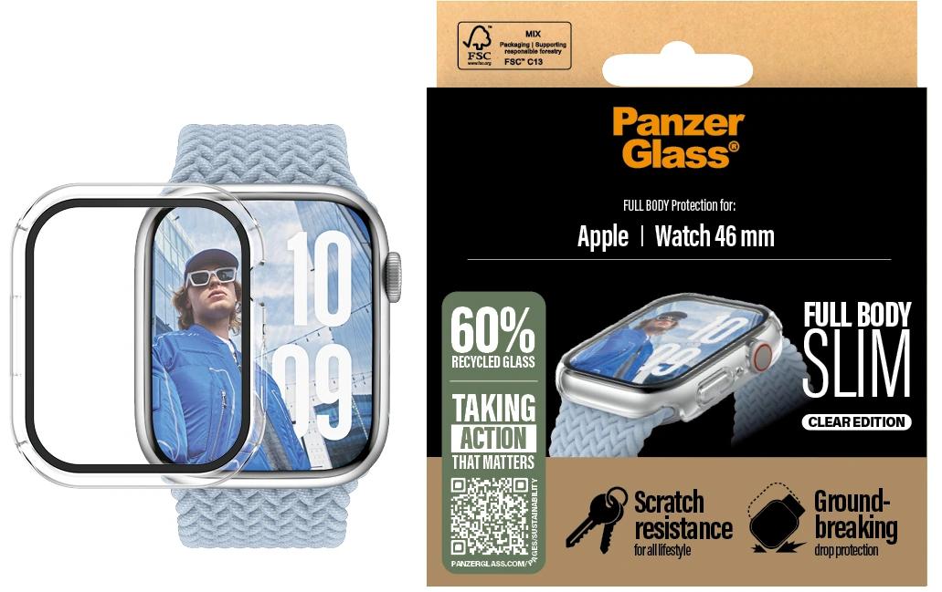Panzerglass Full Body Protection Slim Apple Watch S. 10 46mm Transparent Panzerglass Full Body Protection Slim Apple Watch S. 10 46mm Transparent