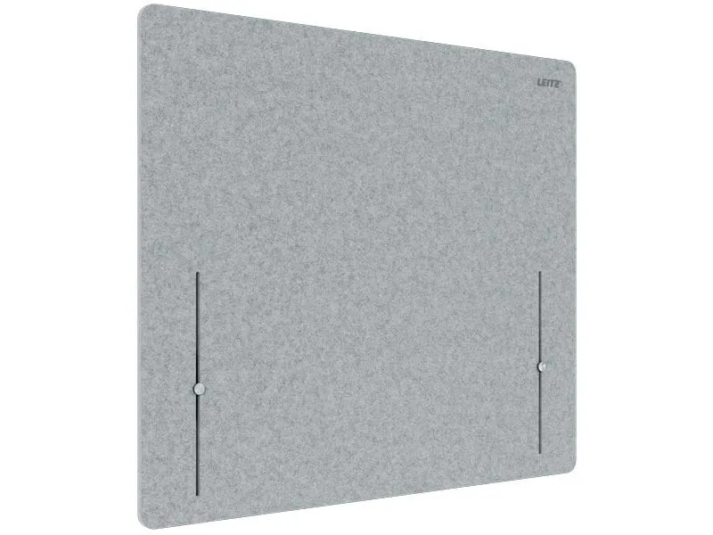 Leitz Ergo höhenverstellbare Tischtrennwand 80 x 70m, grau Leitz Ergo höhenverstellbare Tischtrennwand 80 x 70m, grau