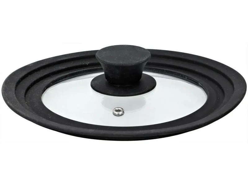 ALPINA Pfannendeckel mit Silikonrand 16 cm/18 cm/20 cm