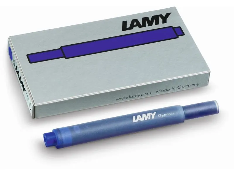 Lamy Tintenpatrone T10 5 Stück, Blau